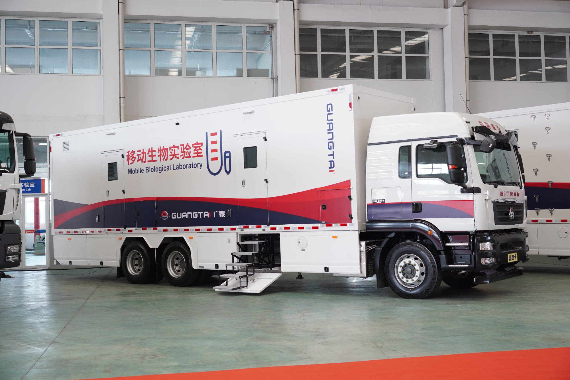 P2+ mobile biosafety laboratory