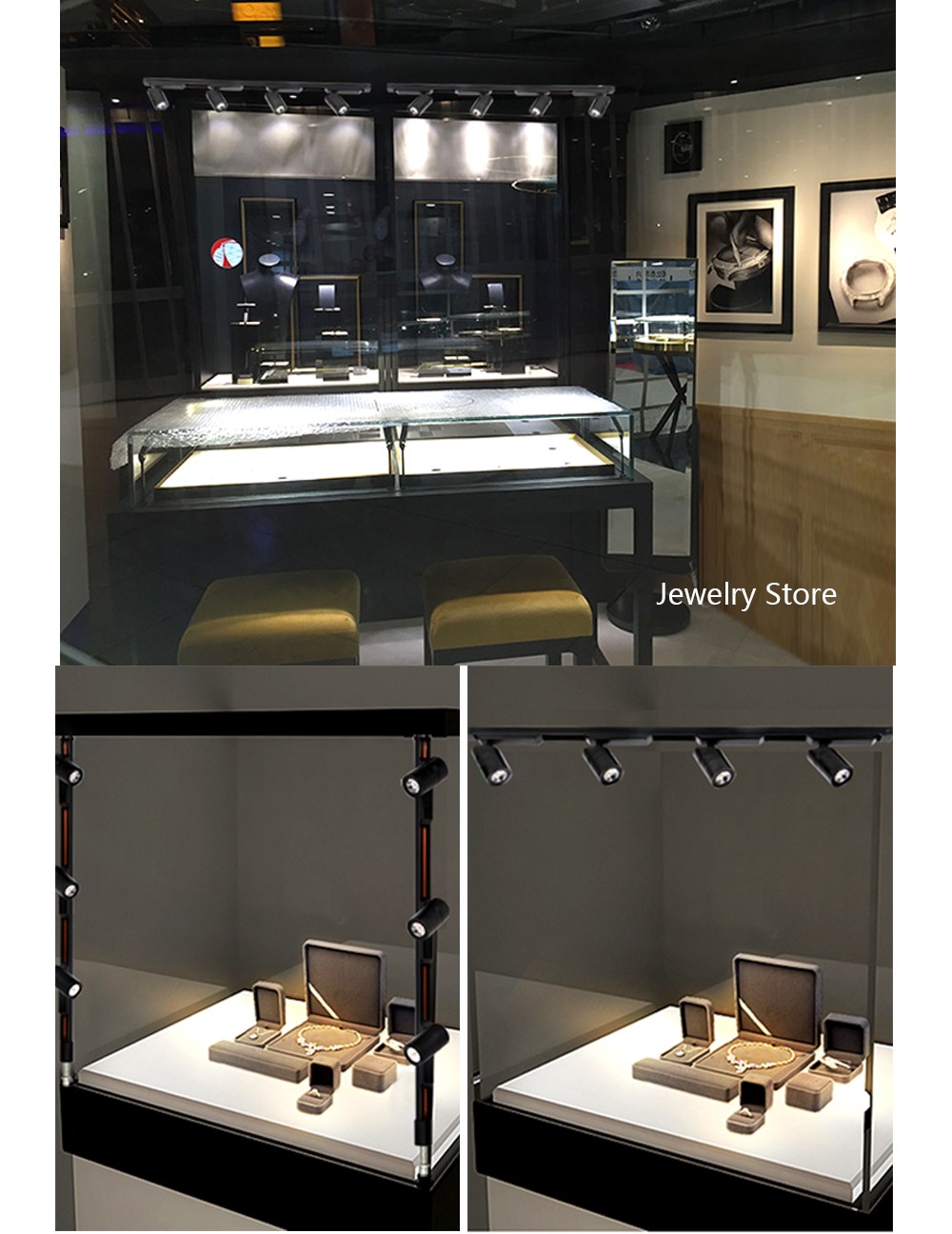 轨道灯详情页_11 Energy efficient 24v 5w Indoor Magnetic Track Lighting Easy-to-Install factory