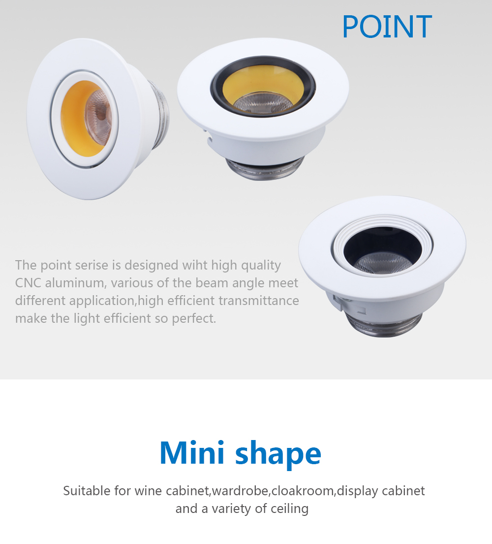 HX-082小射灯详情页_03 Compact Size 3W Mini Spot Light led HX-082 LED Technology supplier