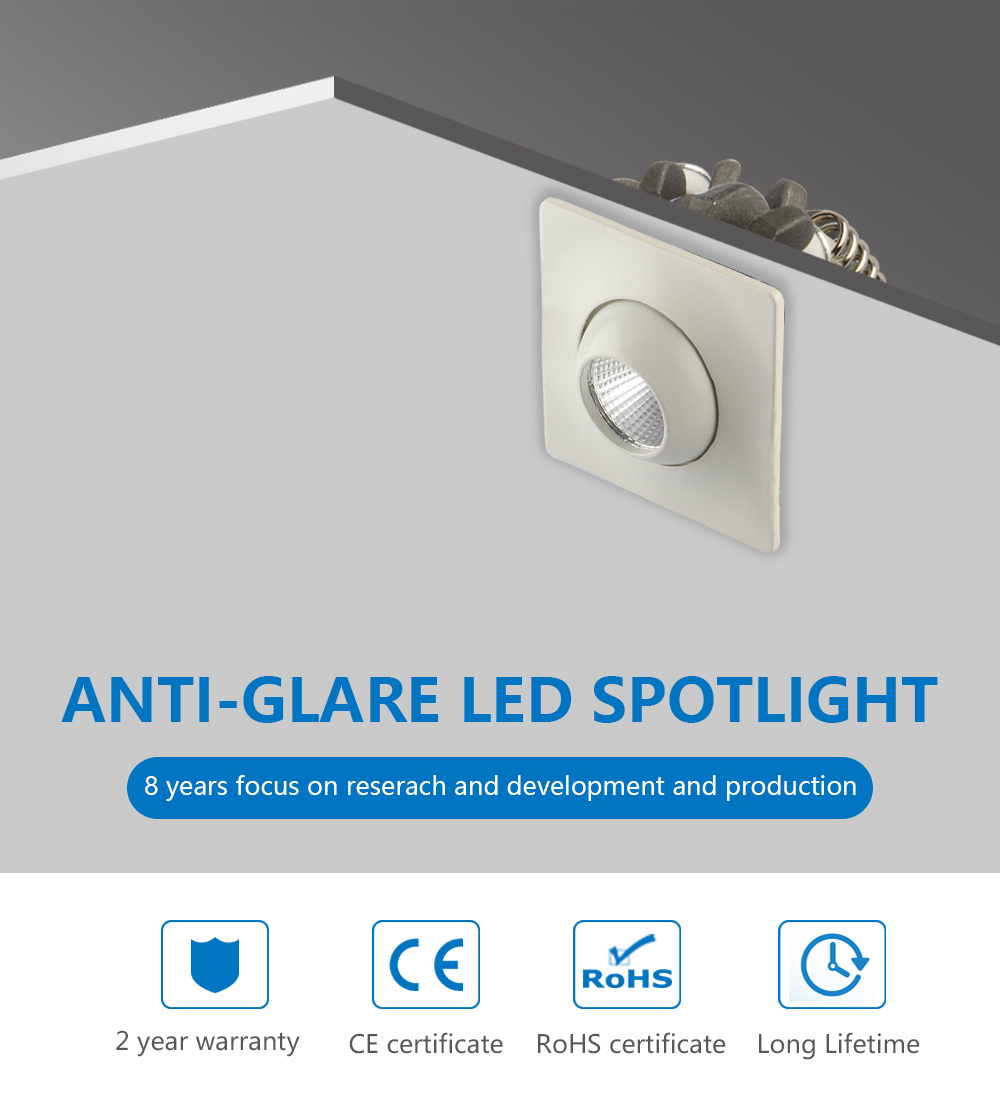 5W Mini Spot LED Light HX-113 Versatile and Easy Installation factory