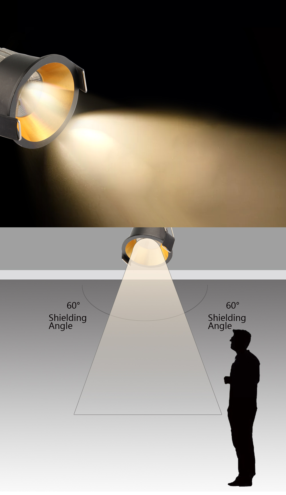5W Indoor Spot Light adjustable led spotlight HX-97 compact yet powerful device factory