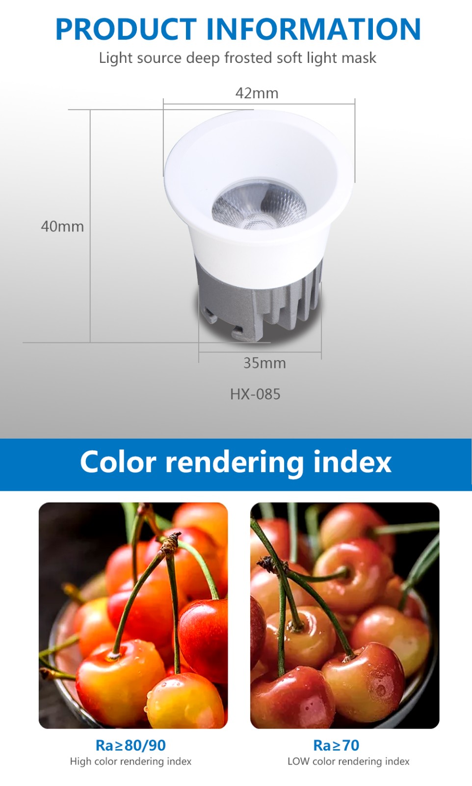 3W Mini Spot Light adjustable led spotlight crystal led recessed spotlight HX-083 manufacture