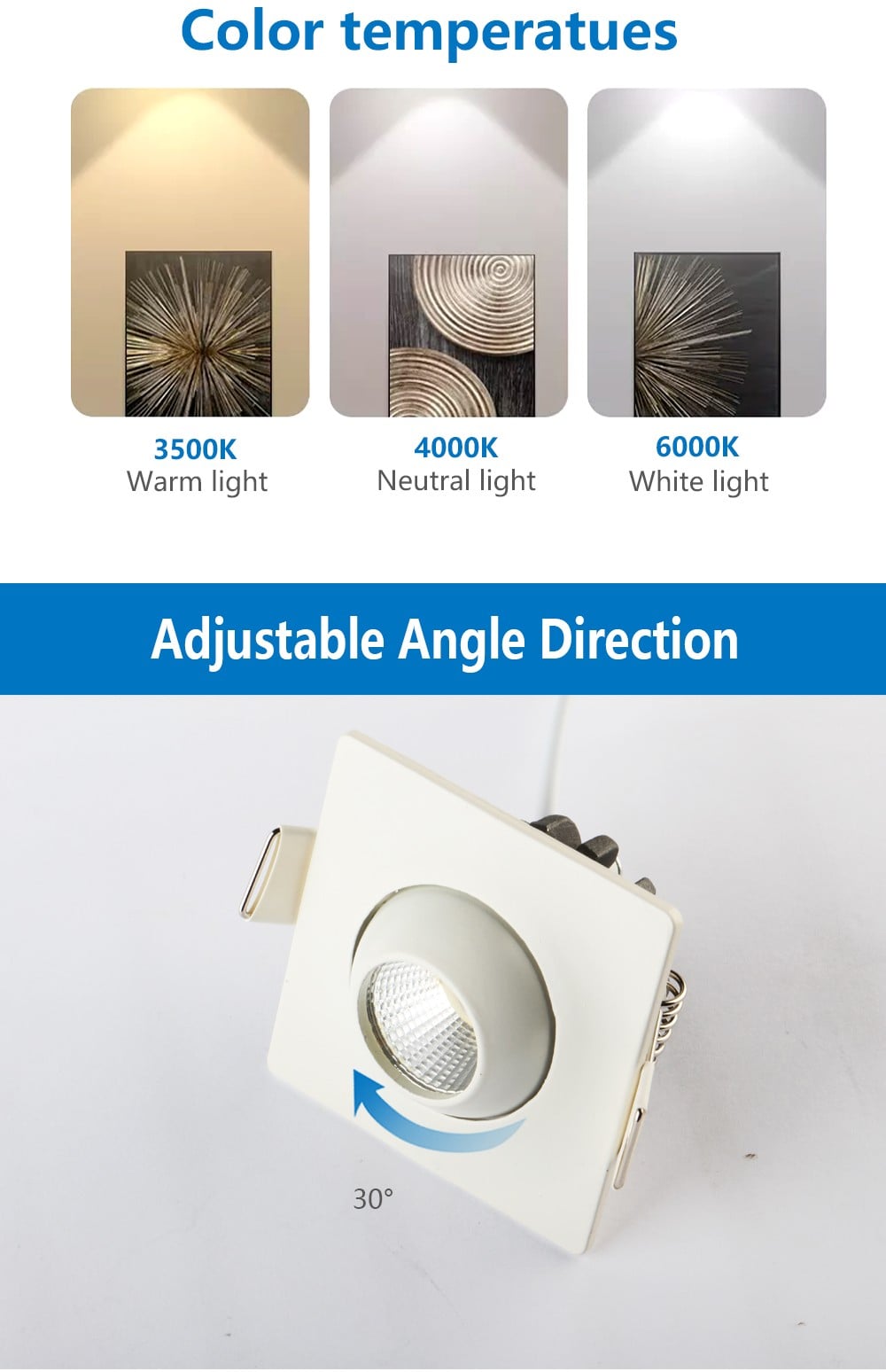 5W Mini Spot LED Light HX-113 Versatile and Easy Installation manufacture