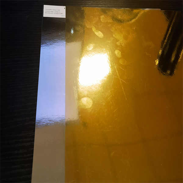 Stand out from the competition with our shimmering gold cardstock