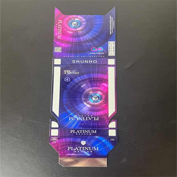 Customizable Options Available for Korean Cigarette Packaging