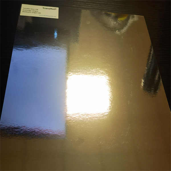 Stand out from the competition with shimmering silver glossy paper