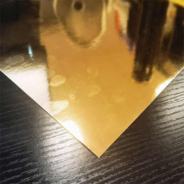 Durable and elegant gold printing paper for all your packaging needs