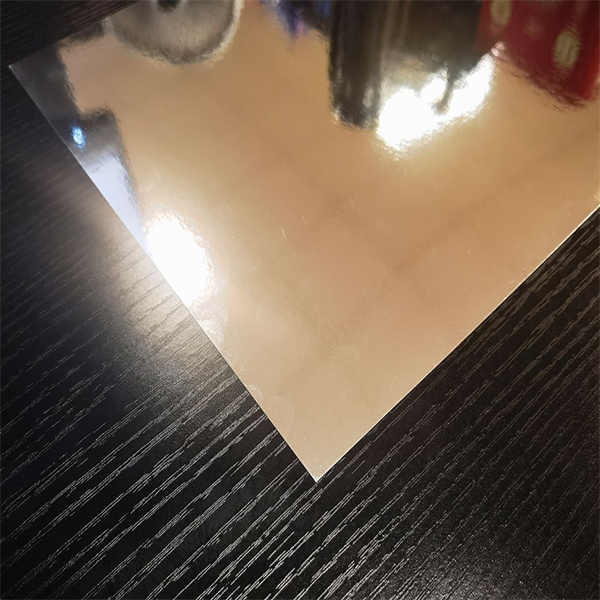 Impress your customers with the luxurious look and feel of silver glossy paper