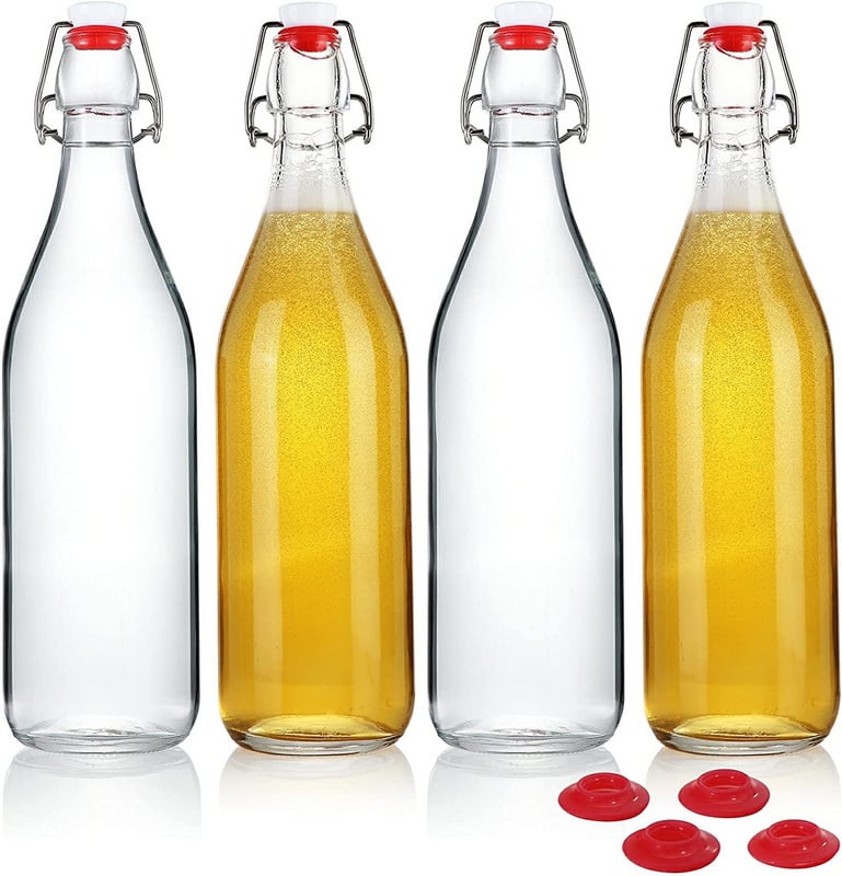 50ml - 960ml Custom Swing Top Bottles Wholesale