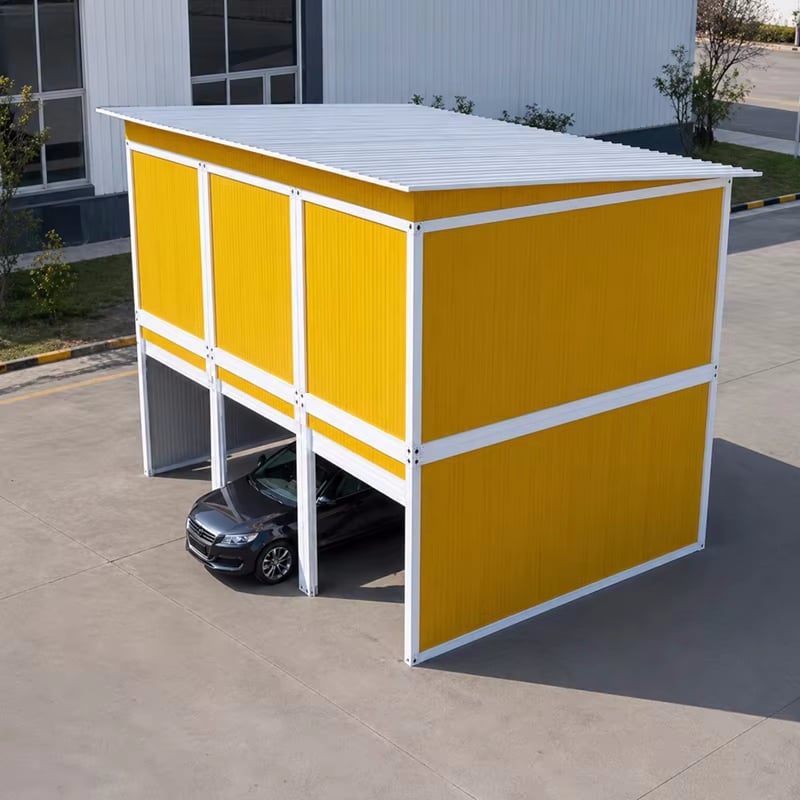 Fast and Easy Installation of Prefab Garage Buildings