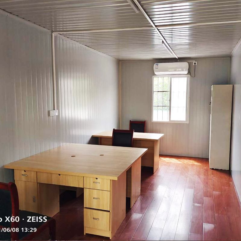 Innovative space-saving solutions in shipping container architecture.