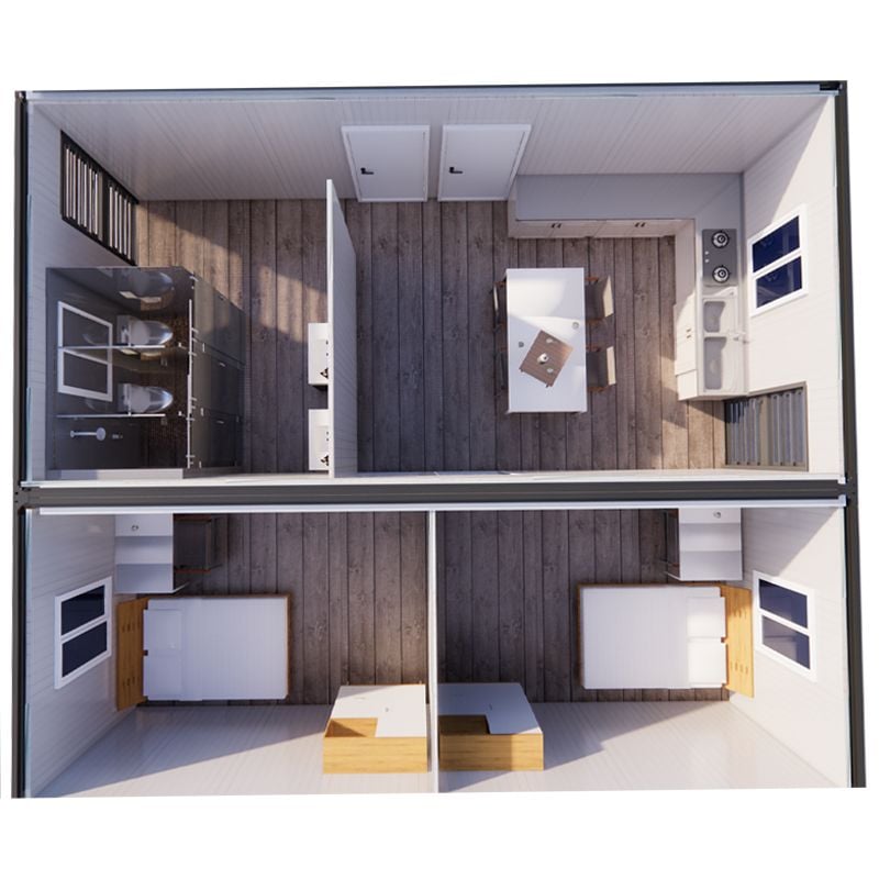 Compact and Modern Living Spaces