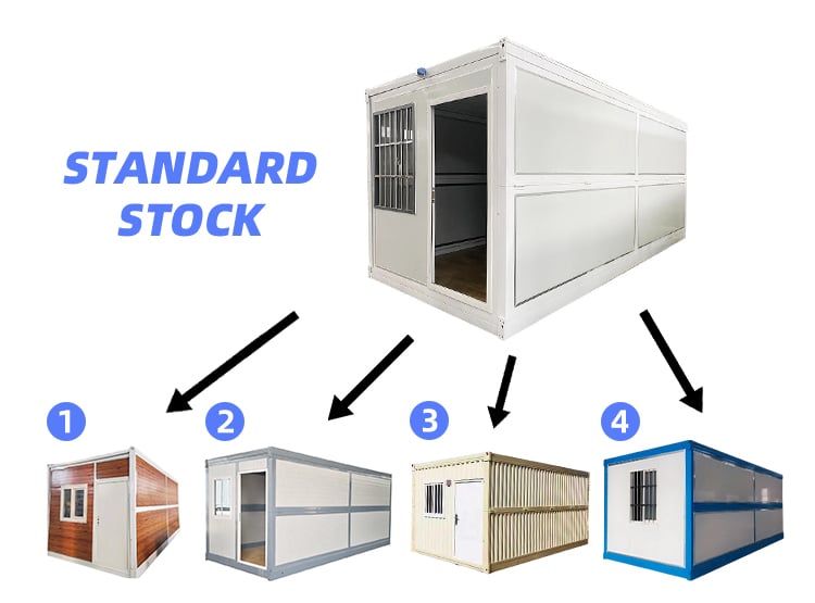 Modern China Made Folding Container House Pack Fabricated High-Tech Living Solution Apartment factory