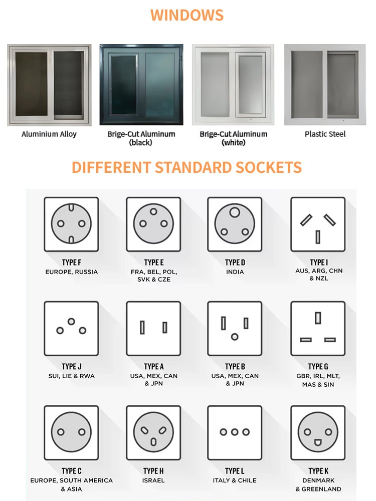 New Product Flat Packed Expandable Home Glass Window Residential Casas Modulares Foldable Quick Install Tiny Container House factory