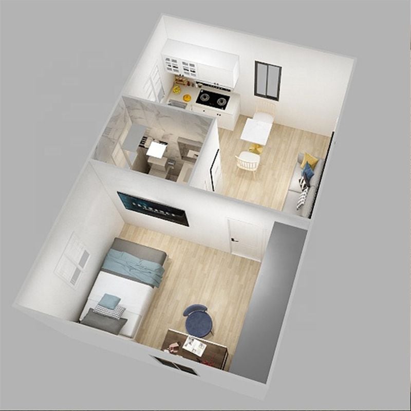 Affordable Living with a Flat Pack Small House