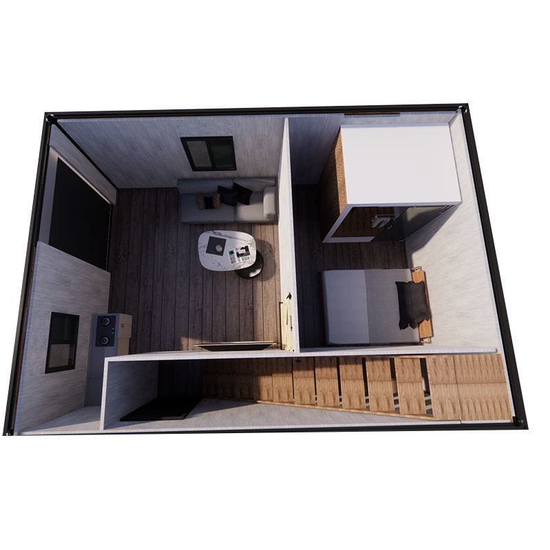 تصميم عصري، ومواد عالية الجودة، وتسليم سريع لمنازل الحاويات