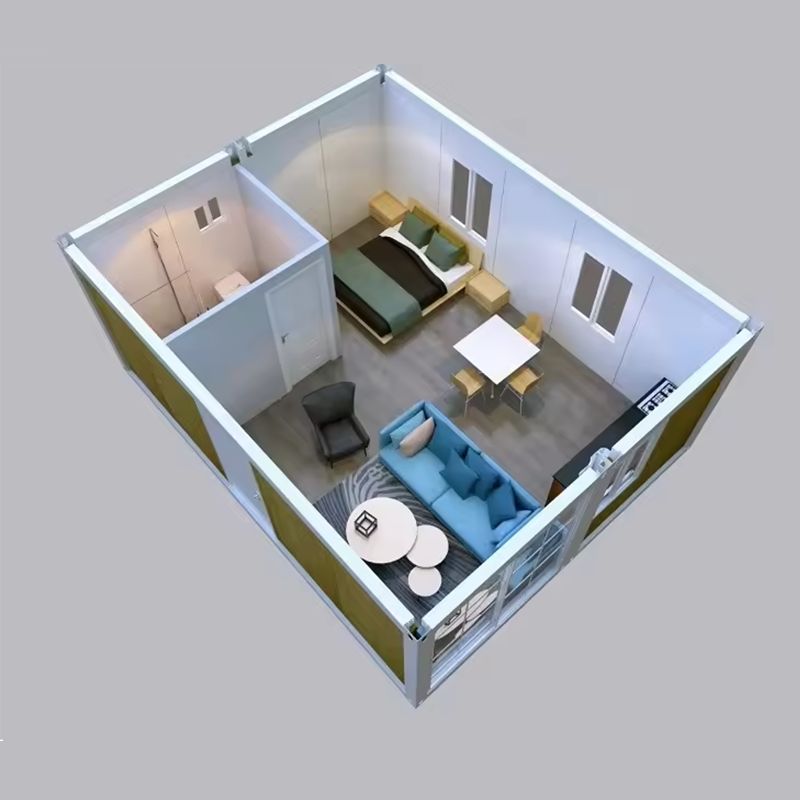 Flat Pack Container Homes Usage in China