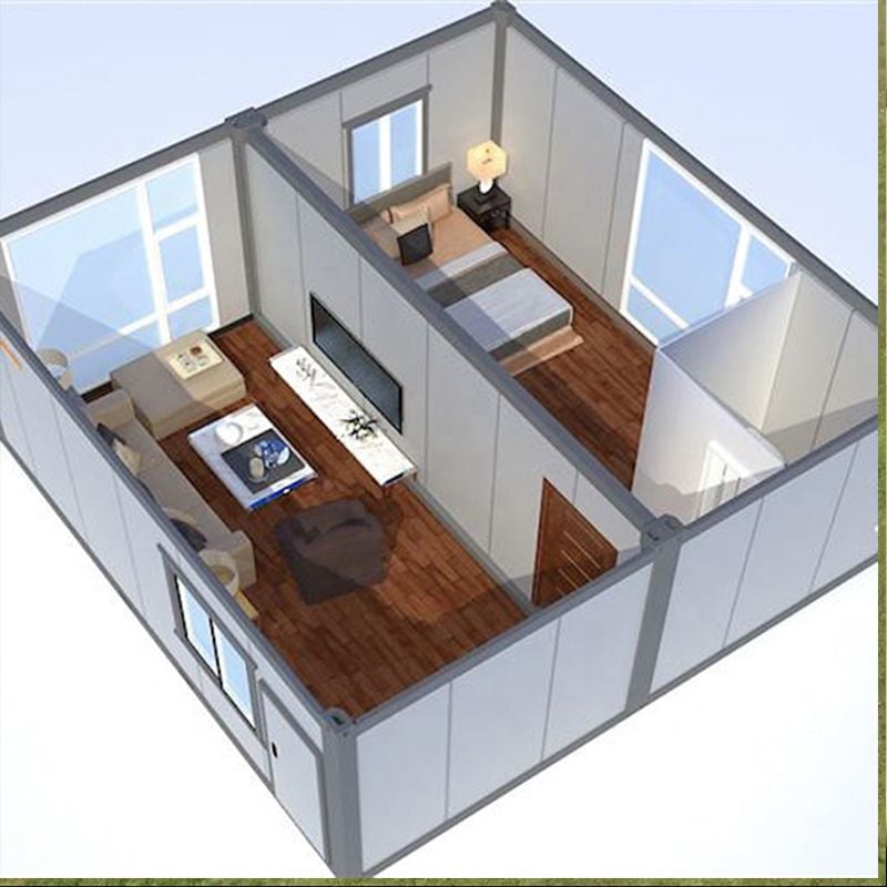 Off-grid living made easy with container house plans