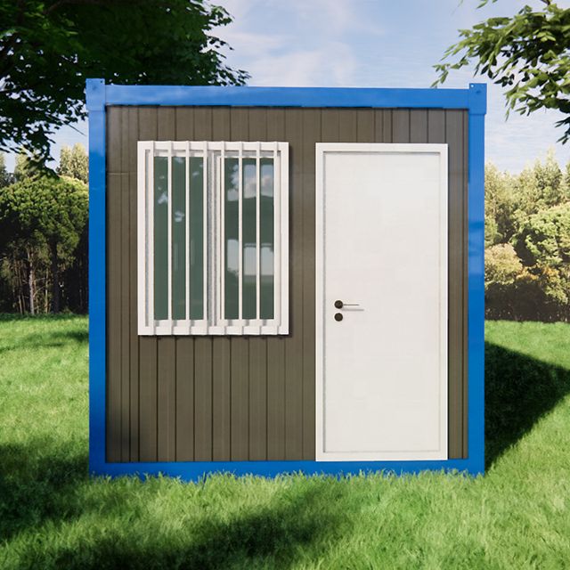 Minimalist living made possible with prefab container homes.