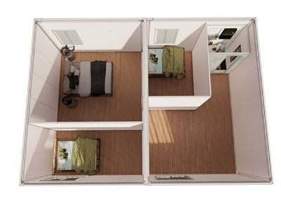 Vivez durablement avec des maisons écologiques, abordables et compactes en conteneurs et préfabriquées