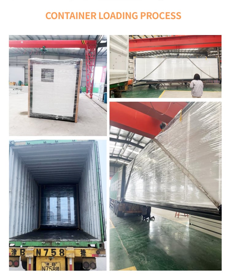 New Product Flat Packed Expandable Home Glass Window Residential Casas Modulares Foldable Quick Install Tiny Container House manufacture