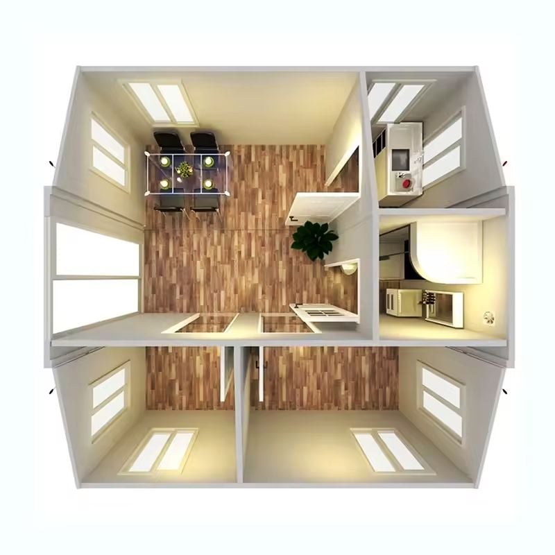 The versatile expandable foldable house for modern living