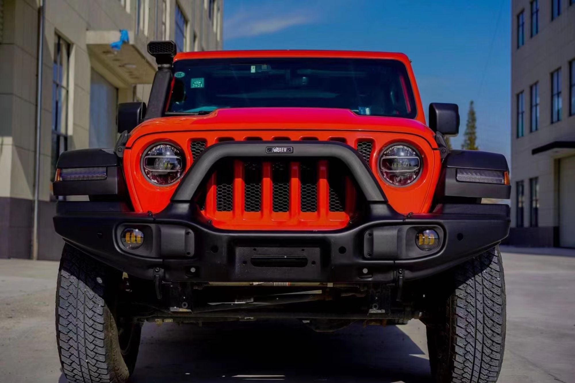 Spedkingin suosittu Etu-bumperi Jeep Wrangler JL:lle