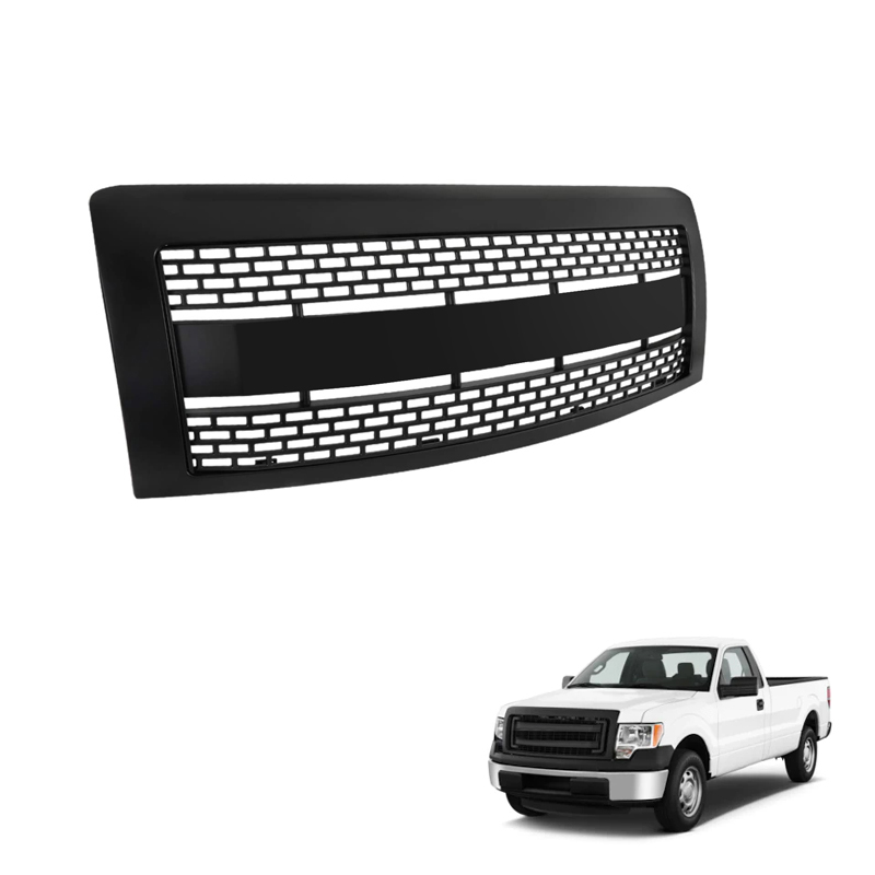 Spedking svart rutenett for Ford f150 2009-2014