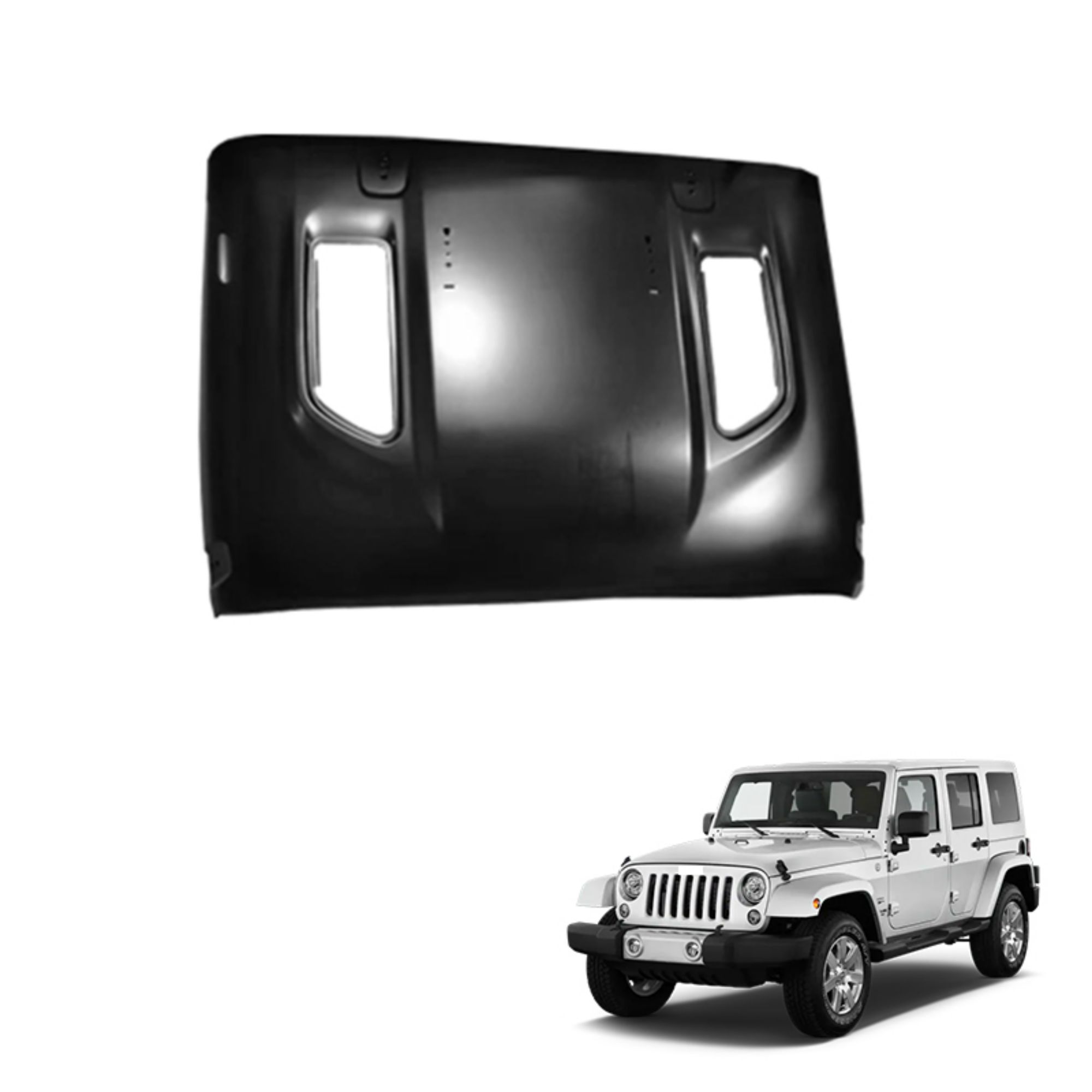 Spedking JL style hood for Jeep Wrangler JK