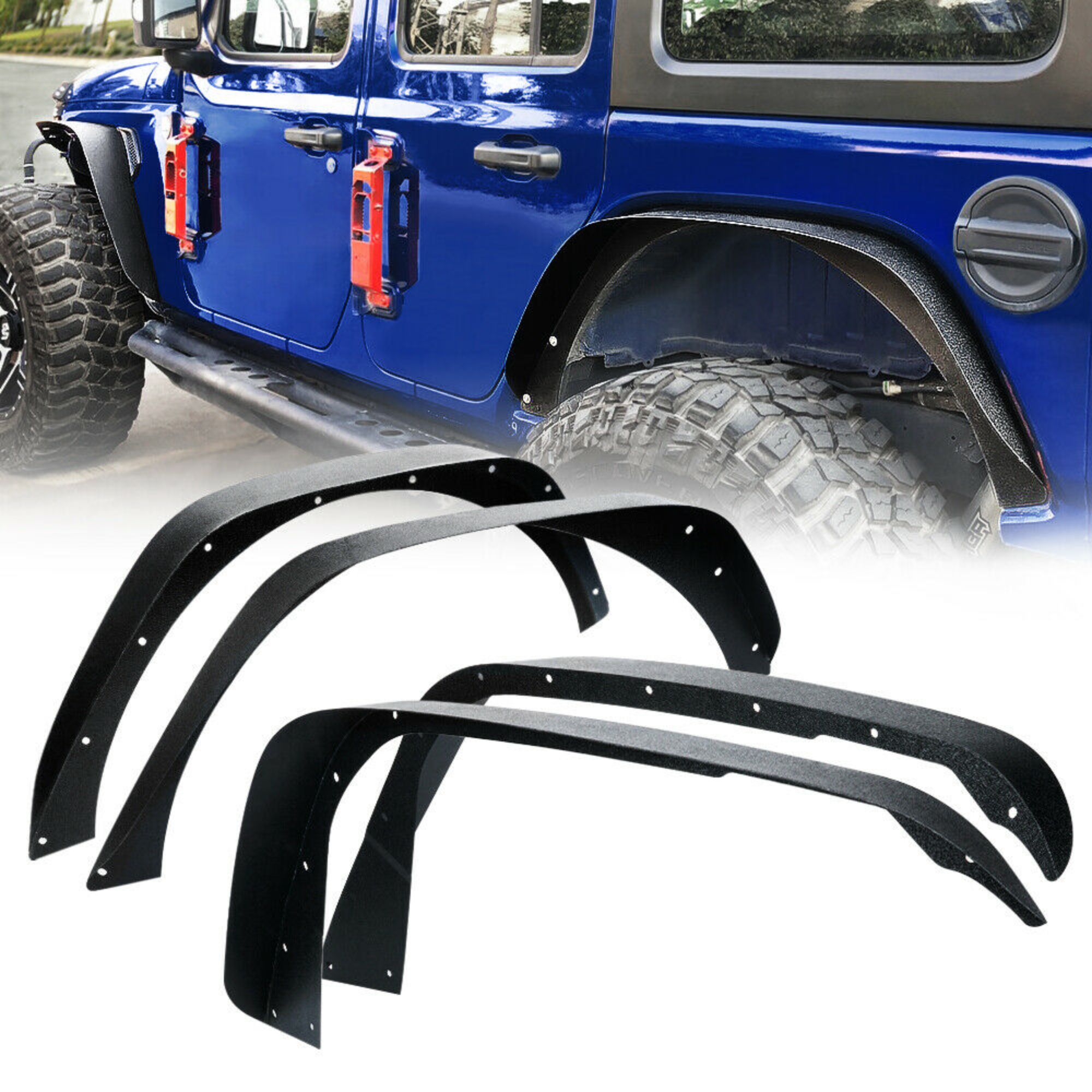 Spedking Tani Hurtownia Fender Flare dla Jeep Wrangler JL