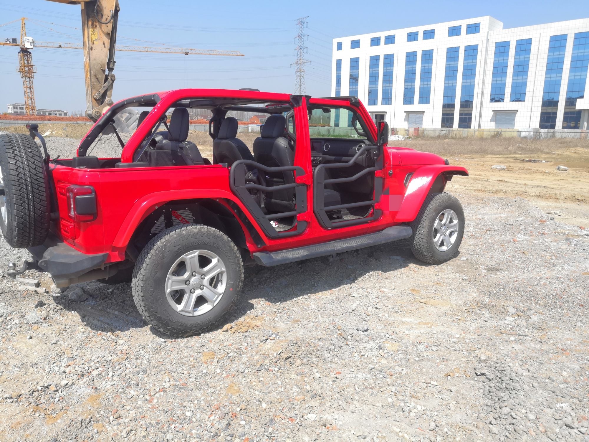 Spedking New Innovations Poloviční Dveře pro Jeep Wrangler JL