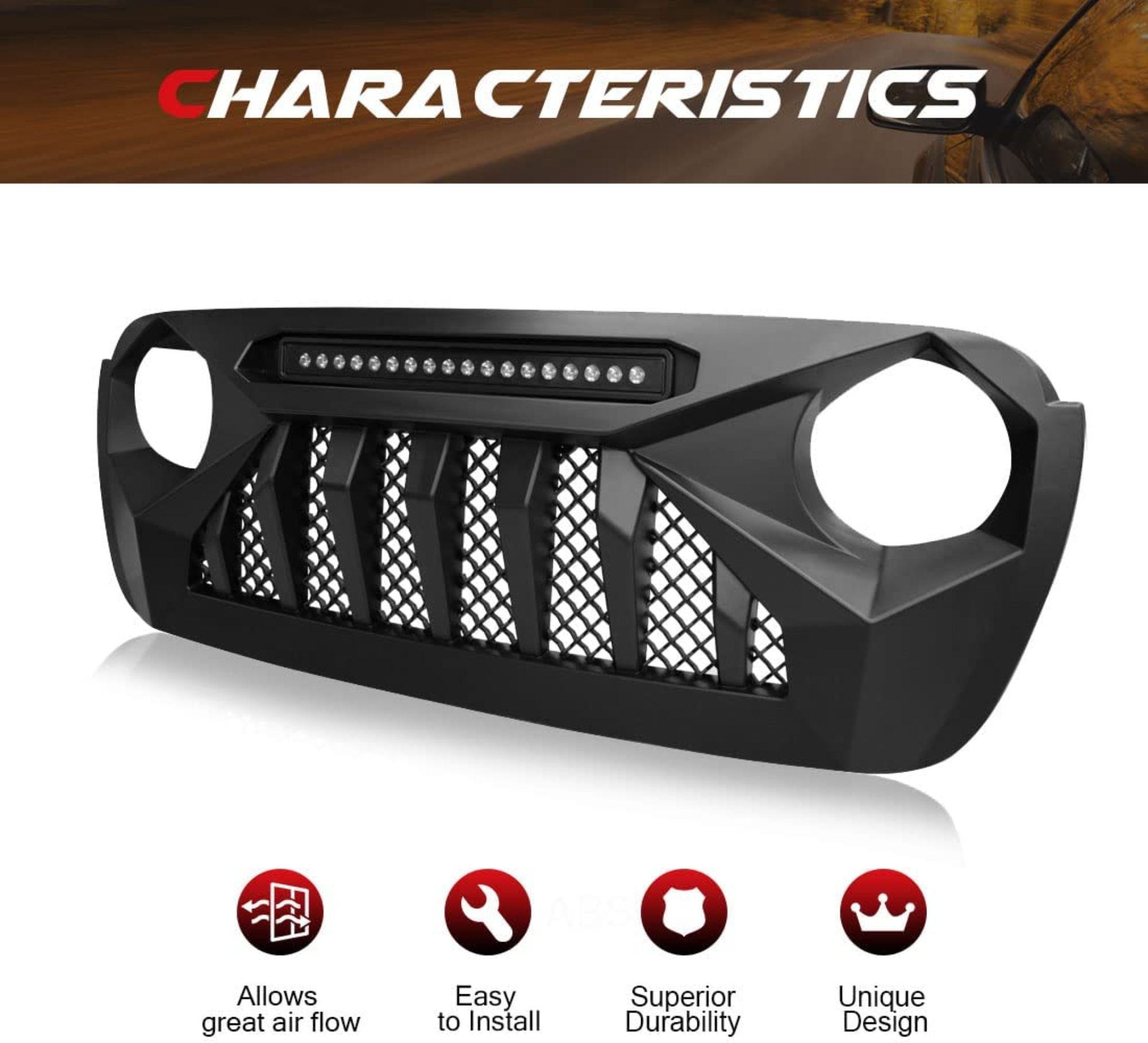 Spedking Spot Uudet Tuotteet Ristikko Jeep Wrangler JL