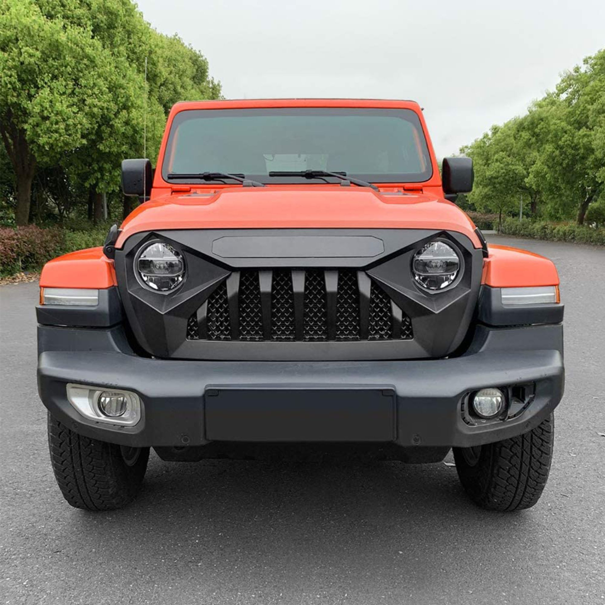 Spedking Оптавы високагатабельная решэтка для Jeep Wrangle JL