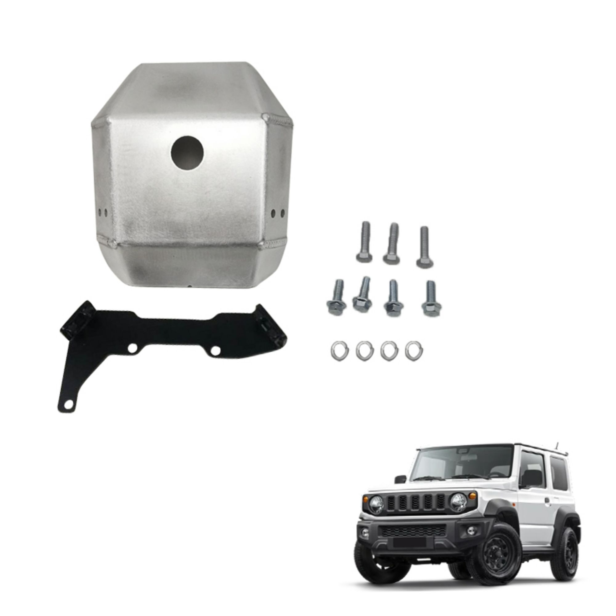 Spedking Rear Axle Diff Guard for Jimny