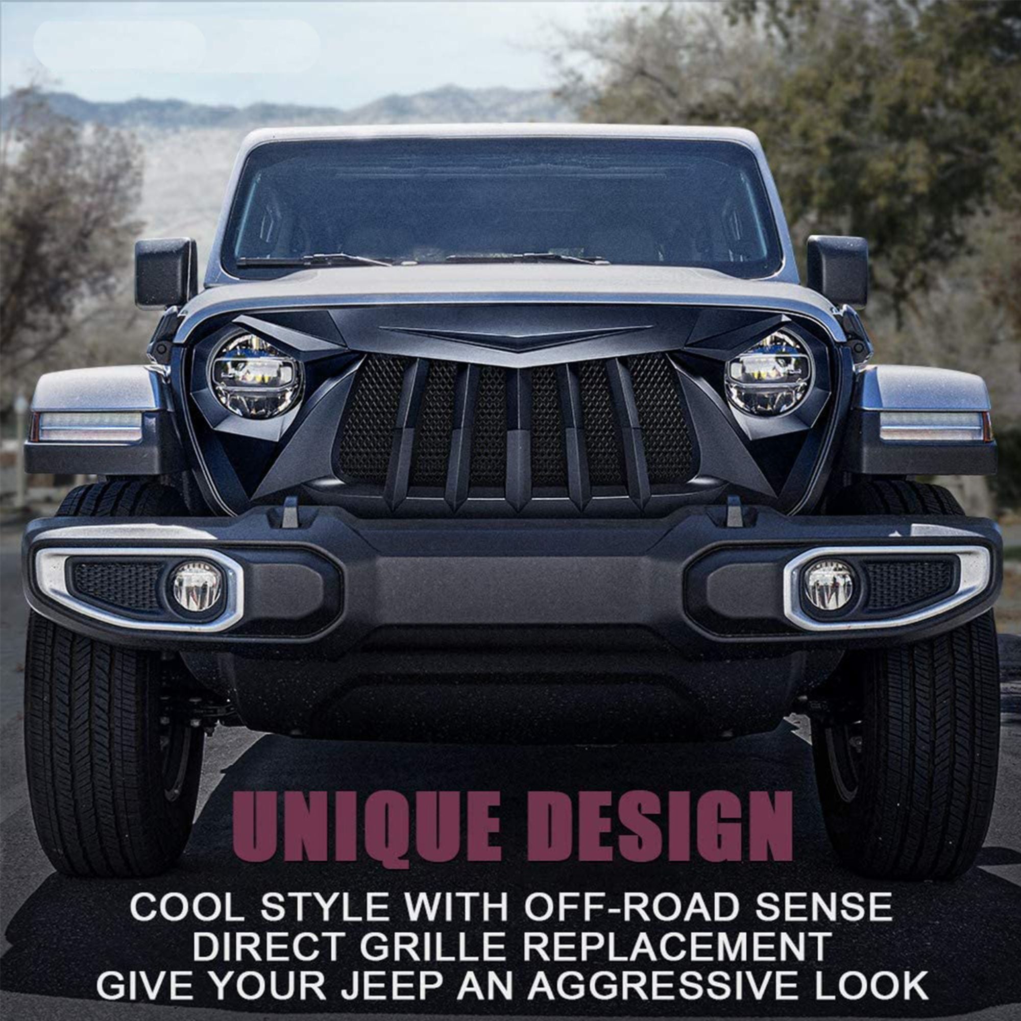 Spedking Velkoobchodní Nové Trendy Grilu pro Jeep Wrangle JL