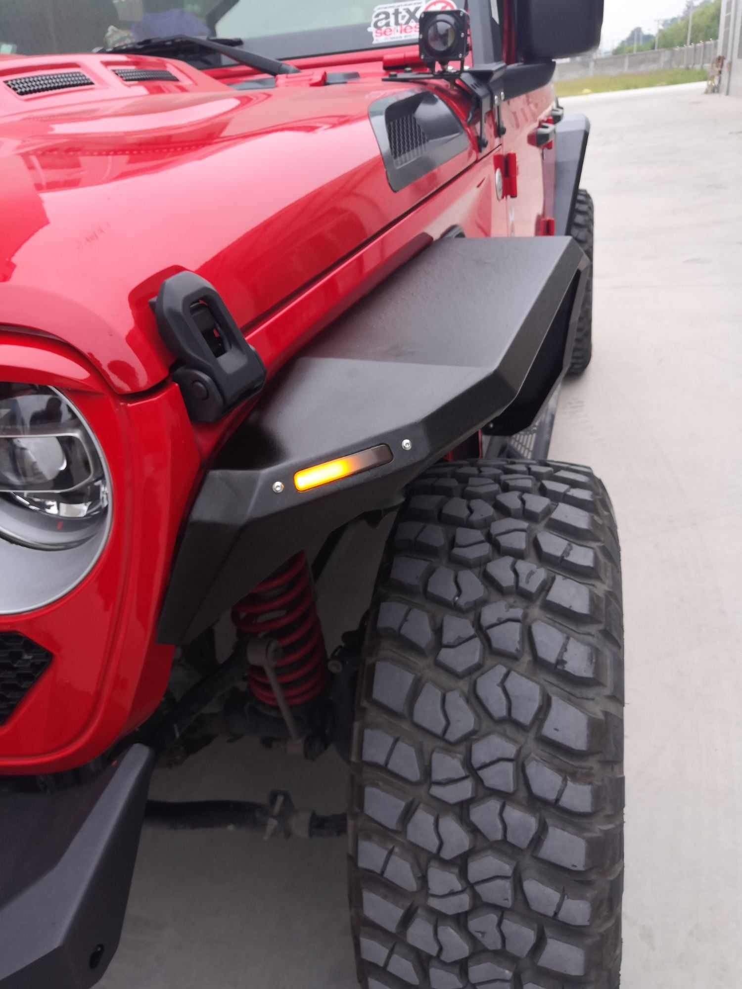 Spedking Новыя Запасы Прыбытак Fender Flare для Jeep Wrangler JL