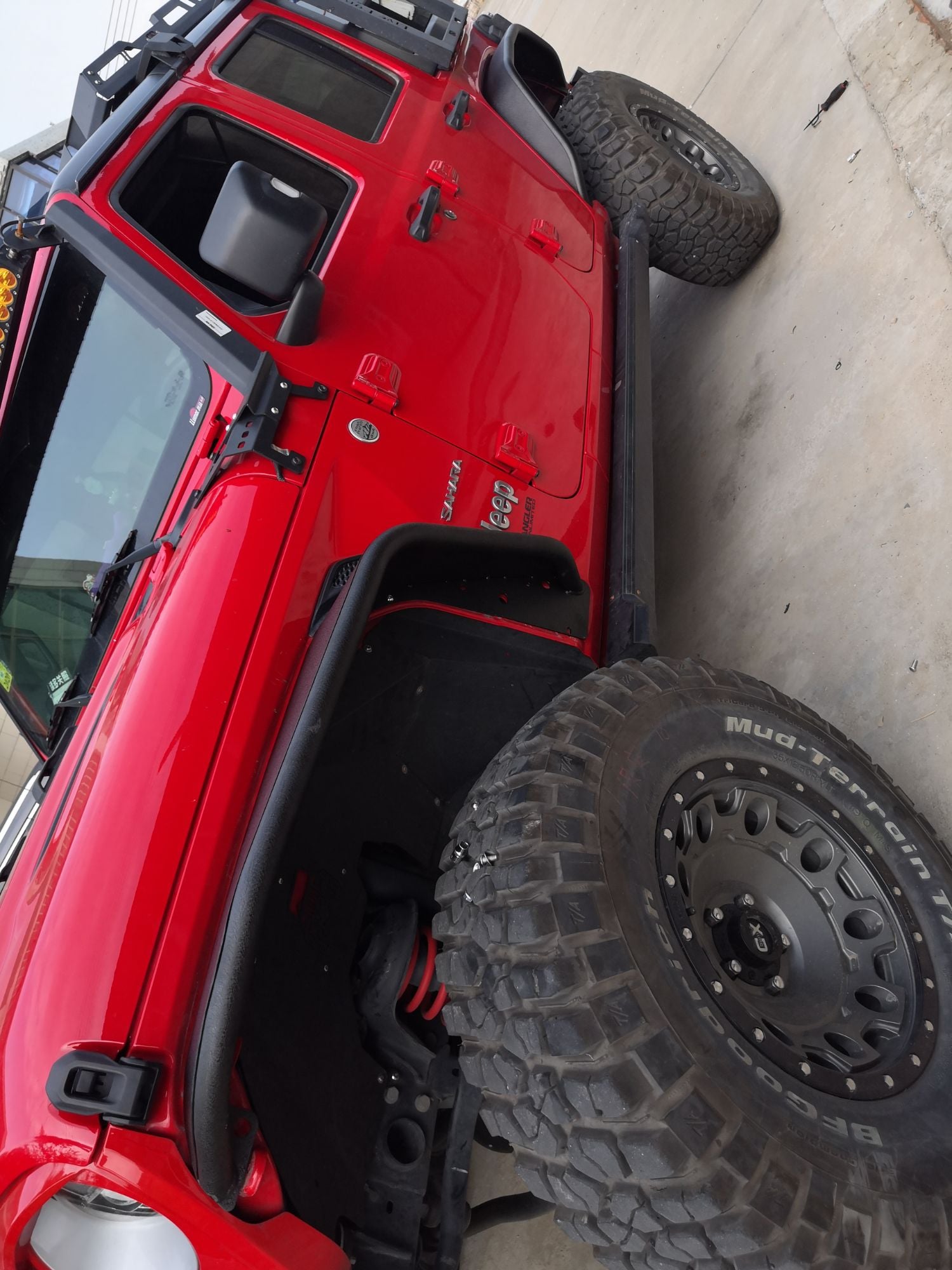 Spedking Nový Produkt Explose Nárazníková Nástavba pro Jeep Wrangler JL