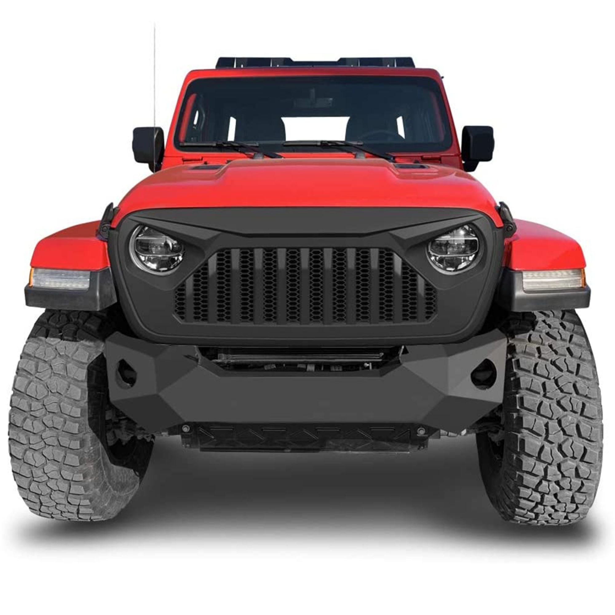 Spedking Оптовая Торговля Новыя Інновацыі Грыль для Jeep Wrangle JL