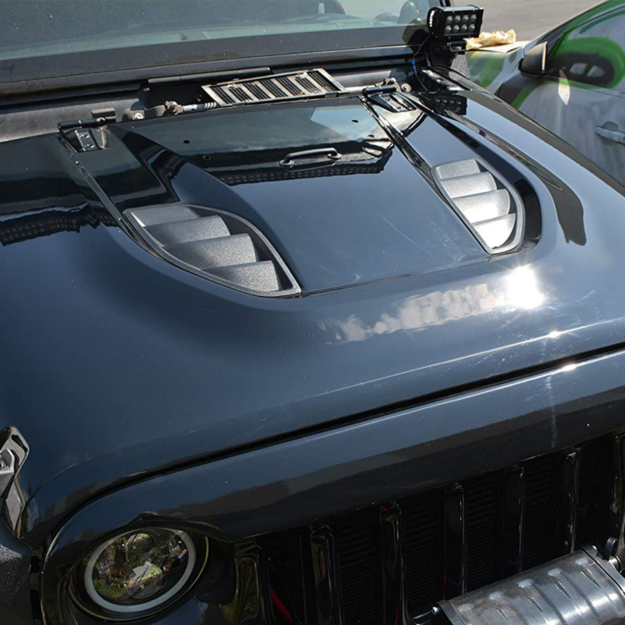 Spedking Capot du 10e Anniversaire pour Jeep Wrangler JK