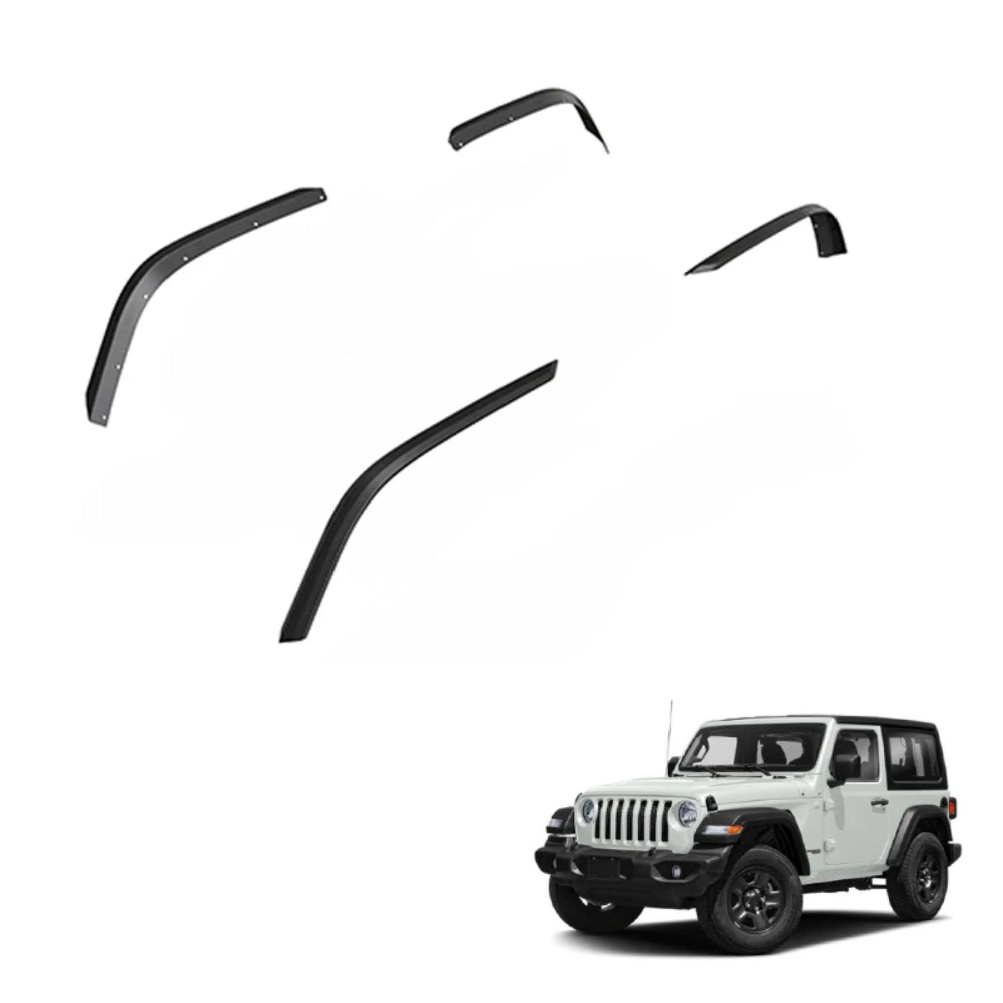 Spedking Nowa Moda Fender Flare dla Jeep Wrangler JL