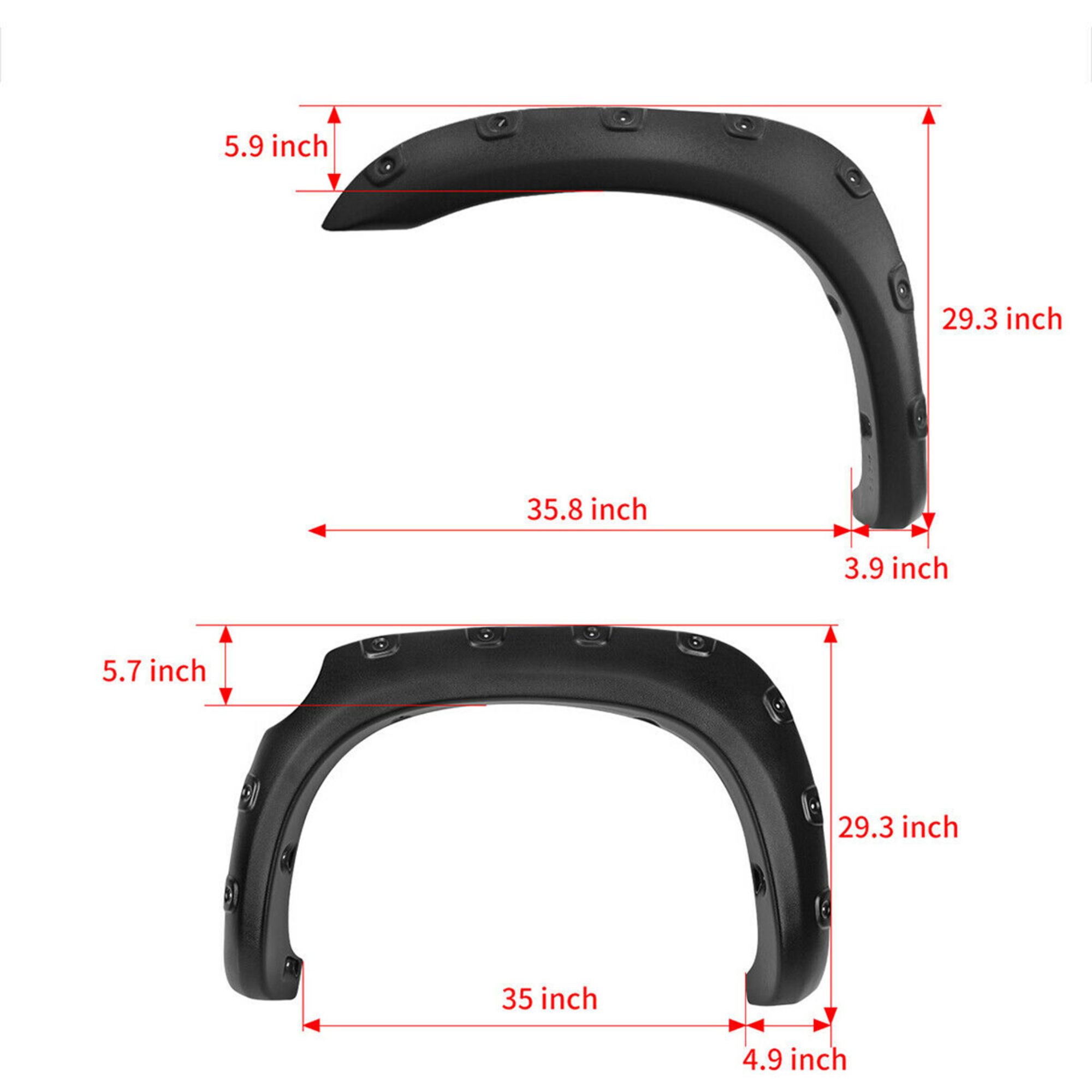 Spedking TOYOTA 2007-2013 TUNDRA фендэр Material: ABS