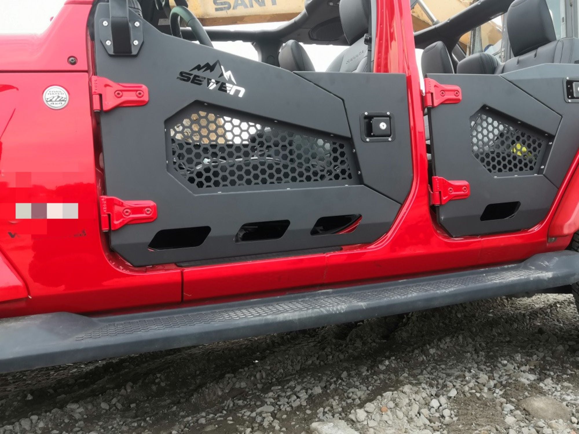برند خود Spedking در جهت درب نیمه‌کامل برای Jeep Wrangler JL