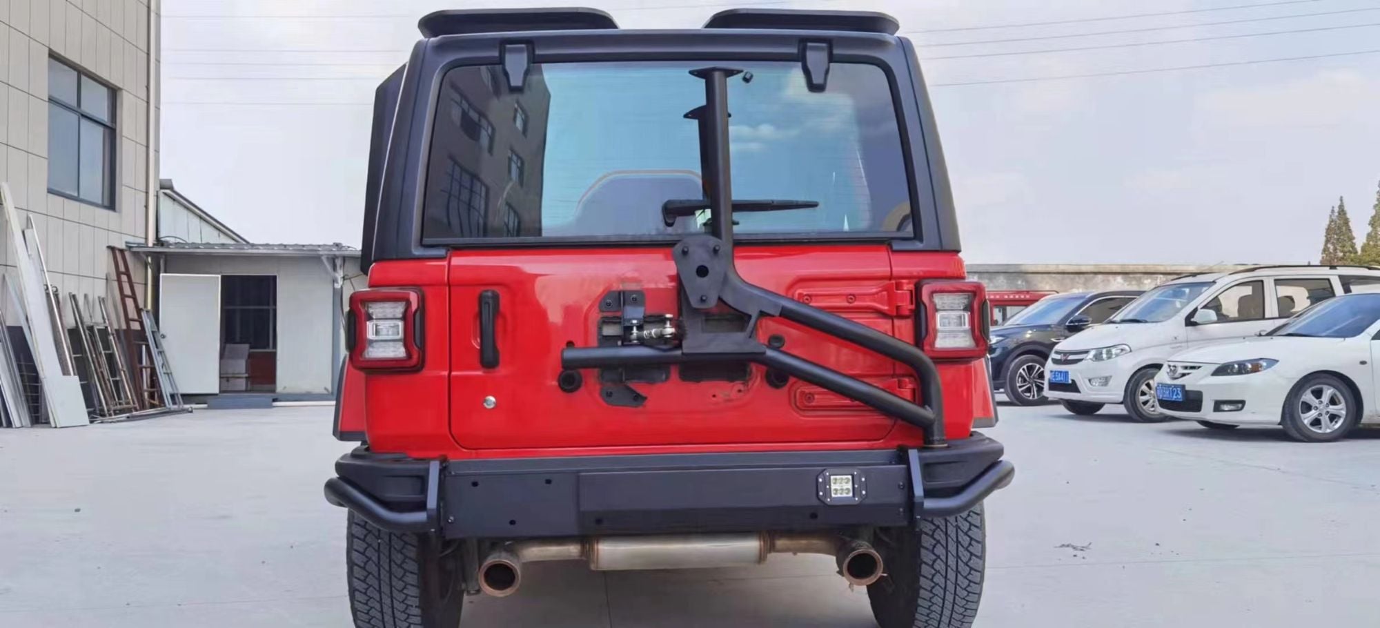 Spedking muito vendido AEV Porta-Pneu de Socorro para Jeep Wrangler JL