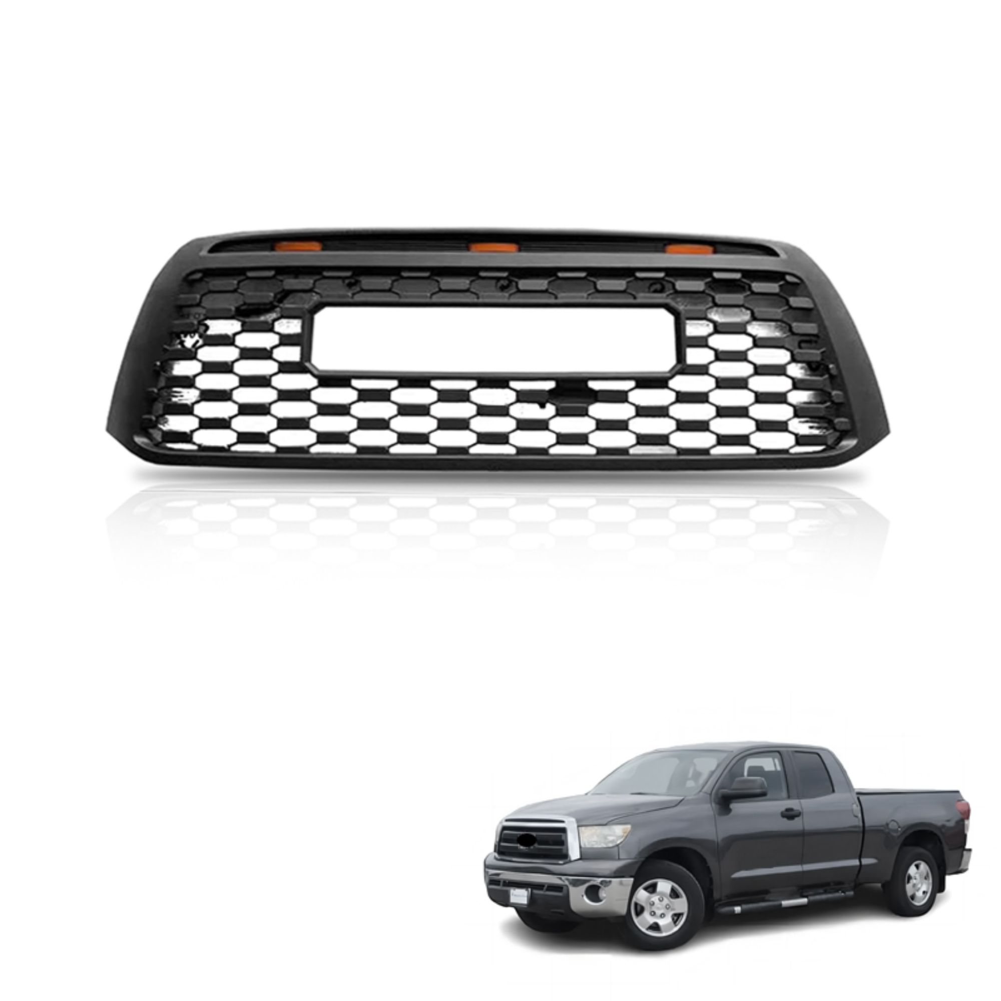 Spedking TOYOTA 2007-2013 TUNDRA GRILL WITH LIGHT জন্য