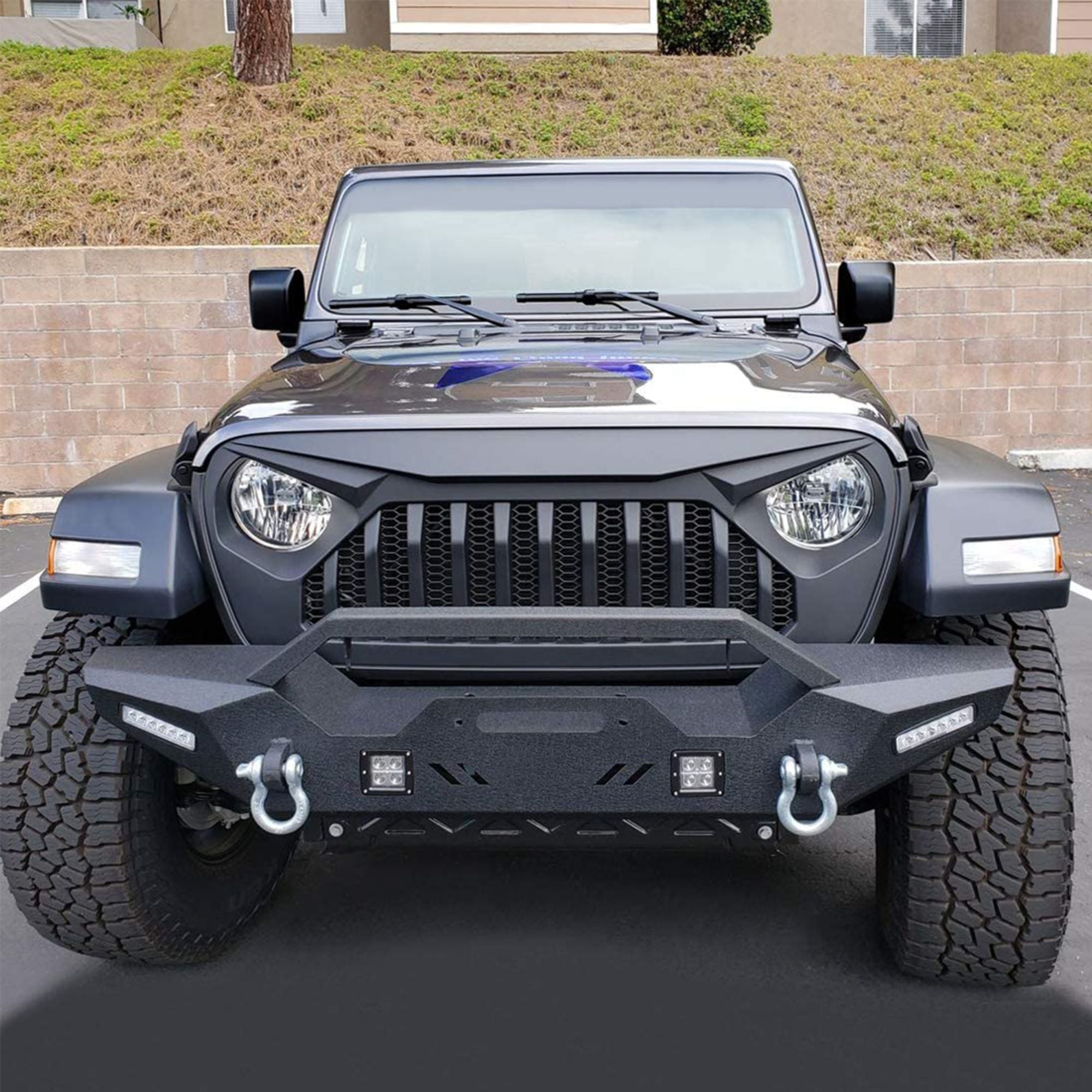 Spedking Оптовая Торговля Новыя Інновацыі Грыль для Jeep Wrangle JL