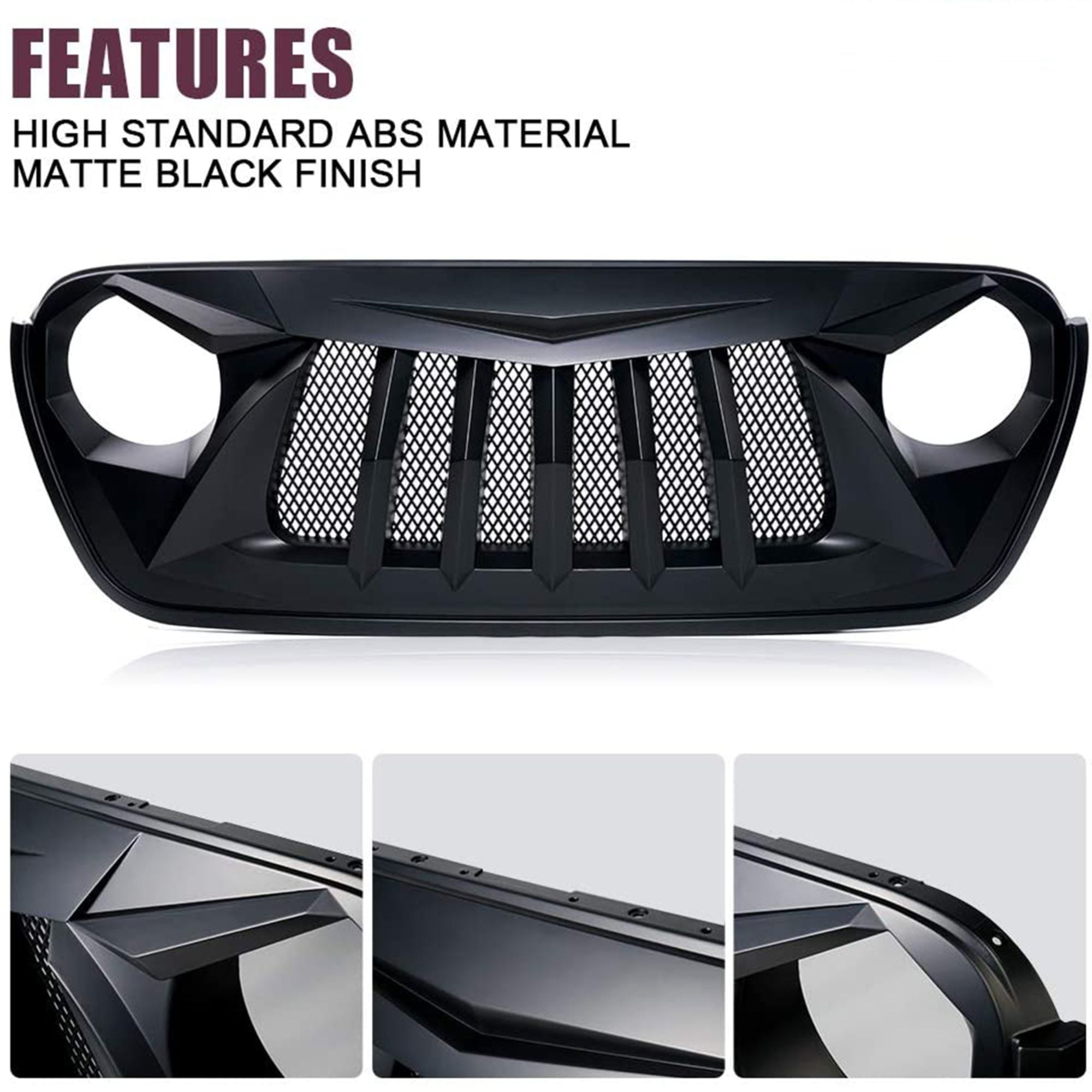 Unleash the power of your 2002 Ford F250 with a daring raptor grill design