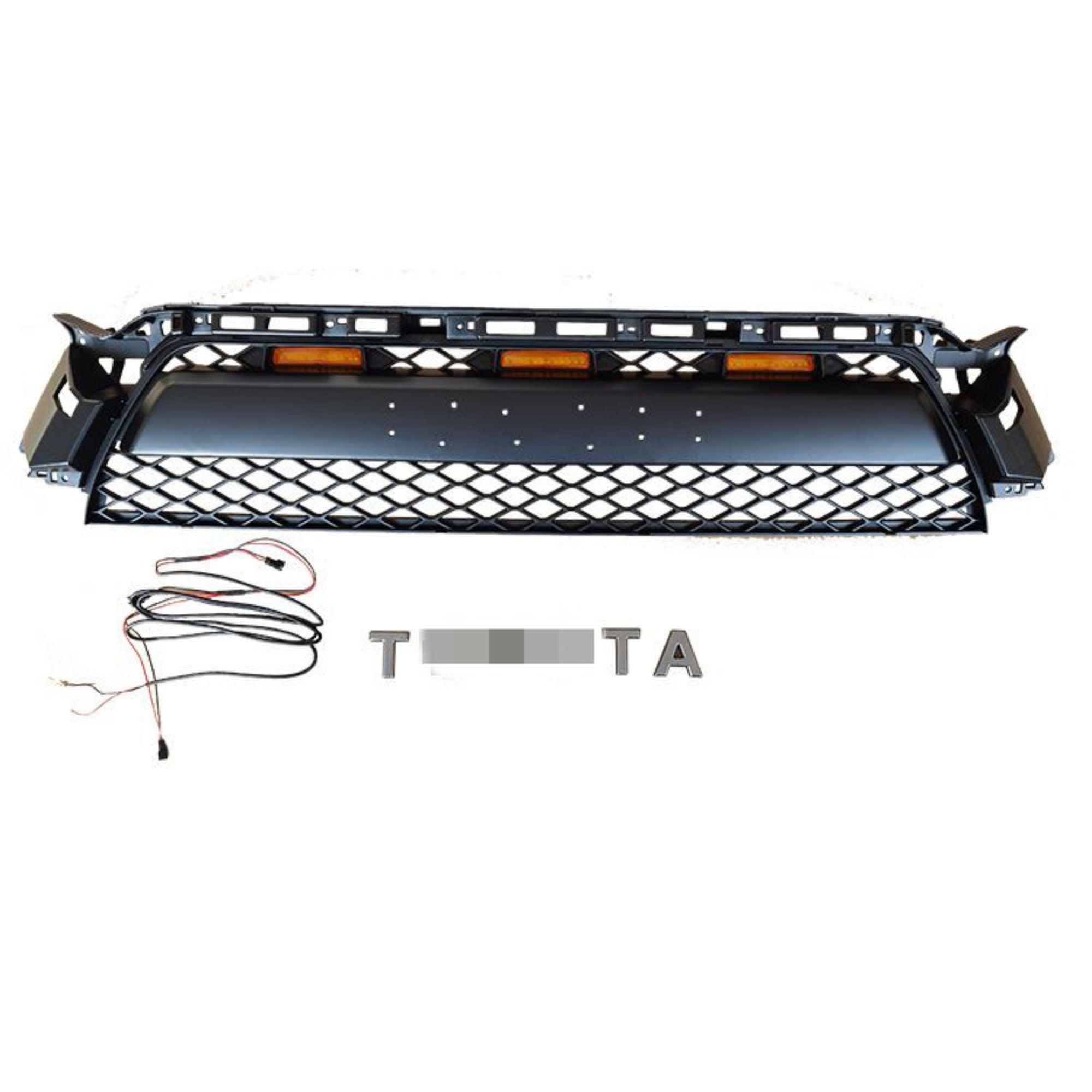 Spedking برای TOYOTA 2010-2013 4RUNNER GRILL WITH LED LIGHT