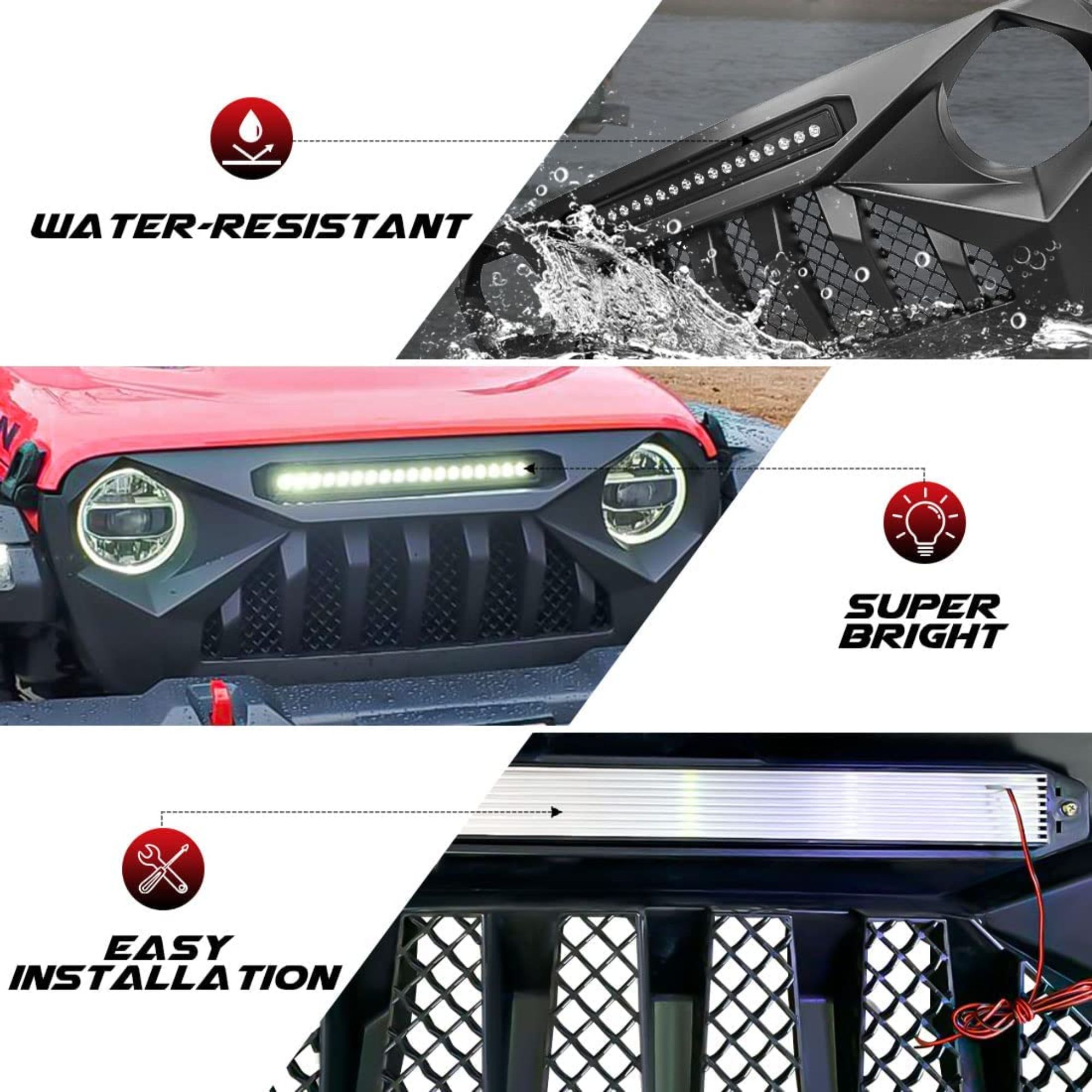 Spedking Spot Uudet Tuotteet Ristikko Jeep Wrangler JL