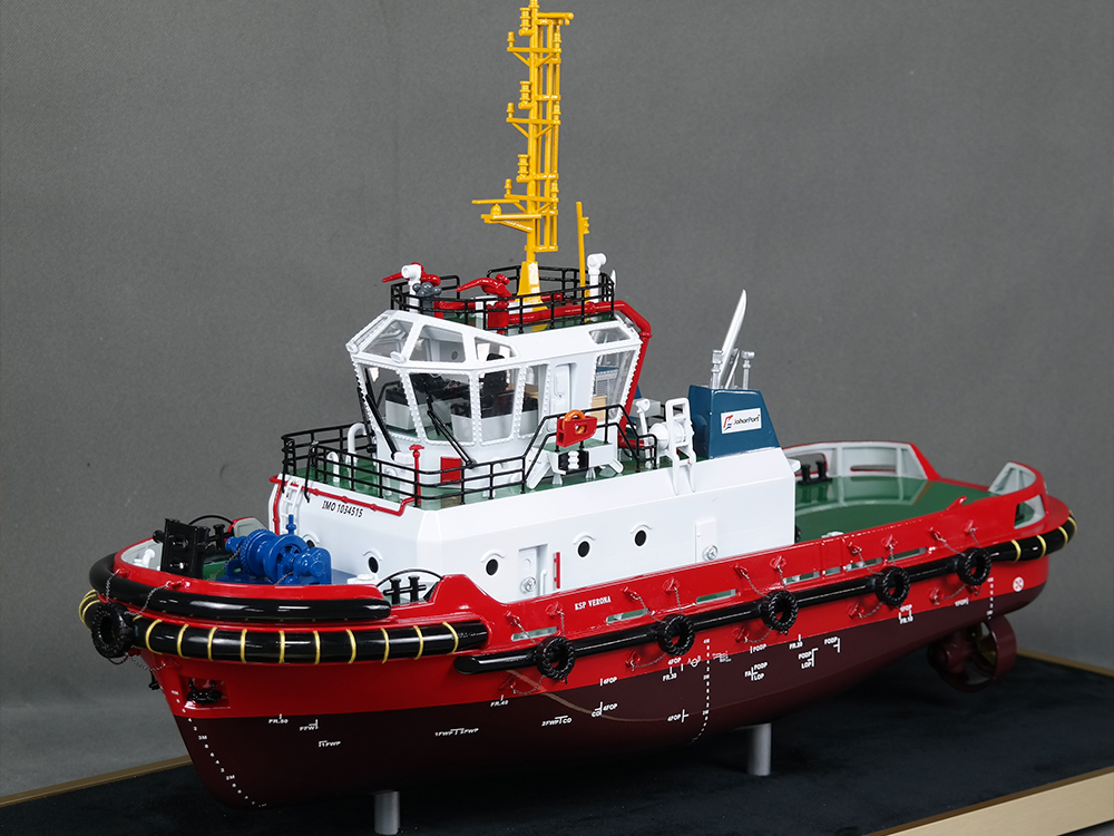 The artistry of craftsmanship: model ships