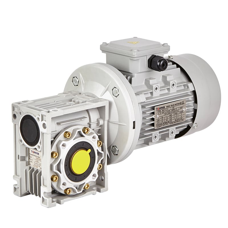 Worm reducer +electric motor details